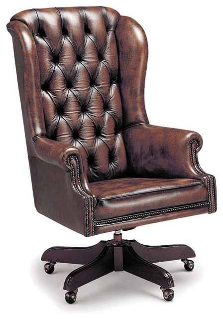 Chesterfield Office Swivels Traditional Task Chairs