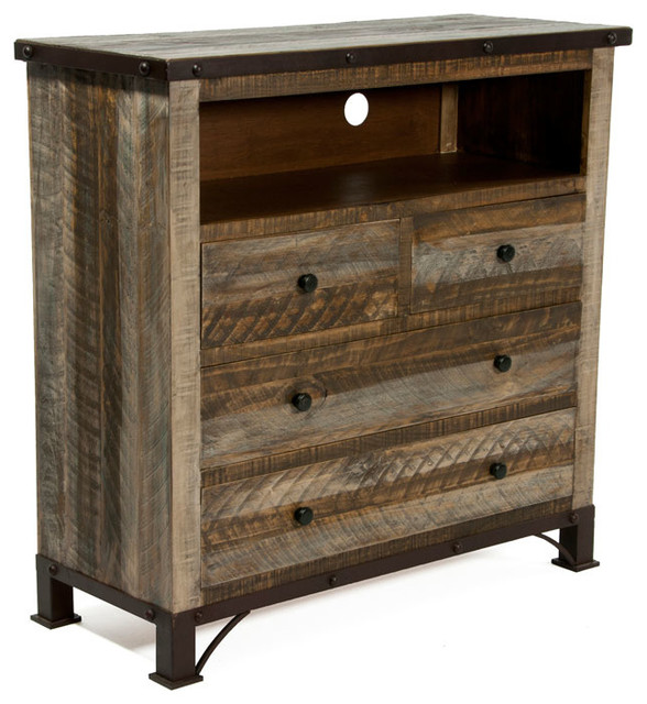 Haven TV Console - Rustic - Entertainment Centers And Tv 