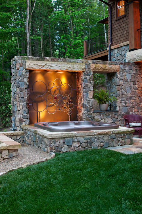 Fire Pit Hot Tub Or Both Abode, Hot Tub And Fire Pit