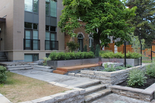 Front Yard 14 contemporary landscape