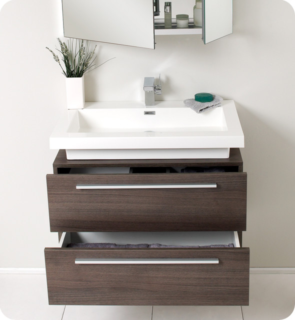 Floating Bathroom Vanities contemporarybathroomvanitiesandsink 