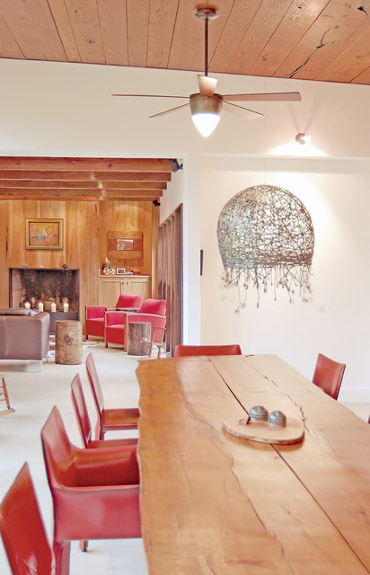 Heavilin Road House eclectic-dining-room