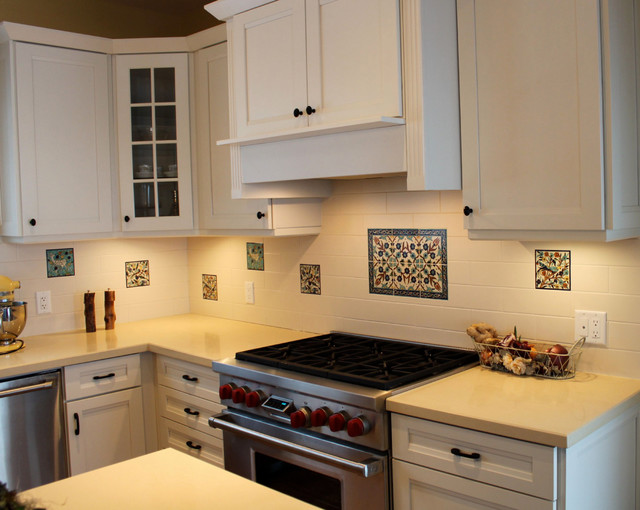 Abeers Kitche tile backsplash in Canada - traditional - kitchen ...