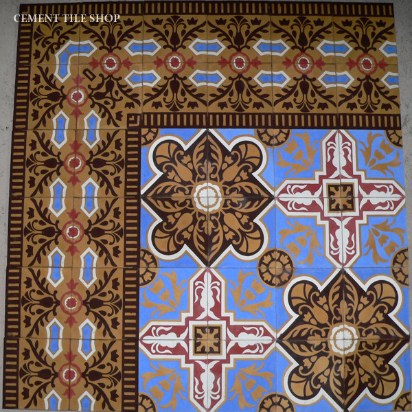 Cuban Collection Cement Tiles floor-tiles