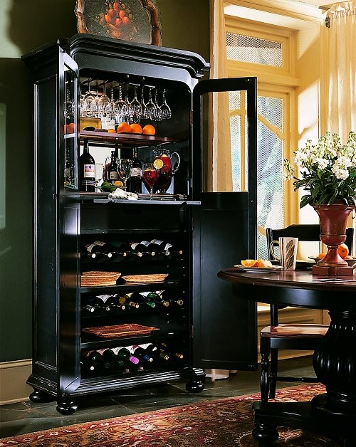 Indigo Creek Wine Black Finish With RubThrough Contemporary