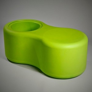 Rotoluxe | Rotoluxe™ Infinity Bench Planter - Indoor Use modern 