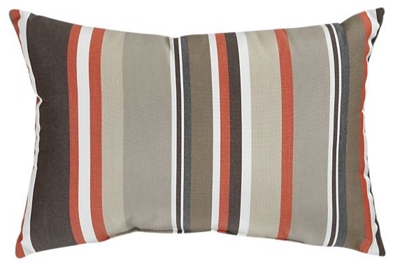  Valencia Stripe 20"x13" Outdoor Pillow modern-outdoor-pillows