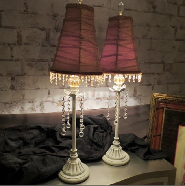 A pair of Vintage, Hollywood Regency, French Provincial Side Table