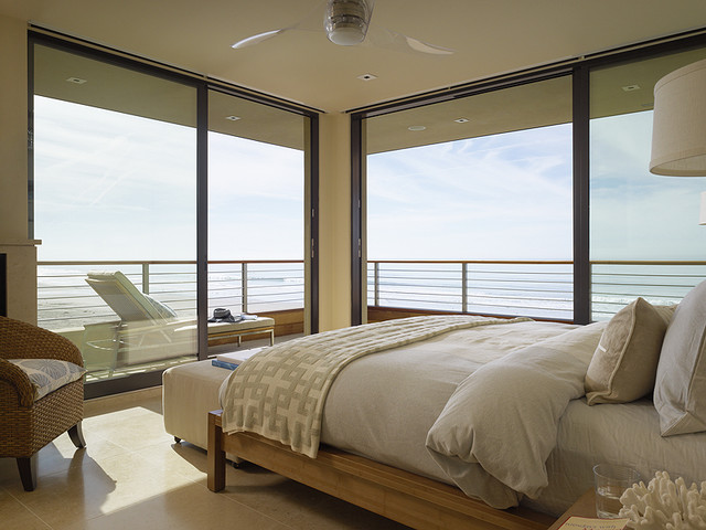 Contemporary Beach House - beach style - bedroom - san francisco ...