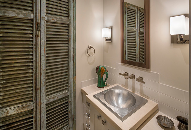 Desert Mountain Retreat mediterranean-bathroom