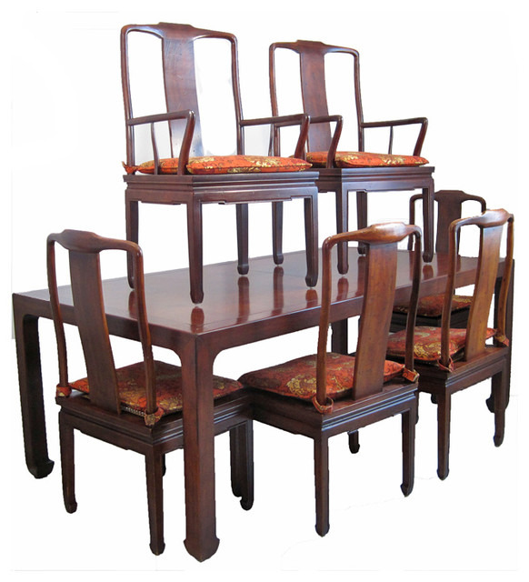 MidCentury Asian Inspired Henredon Dining Set Midcentury Dining
