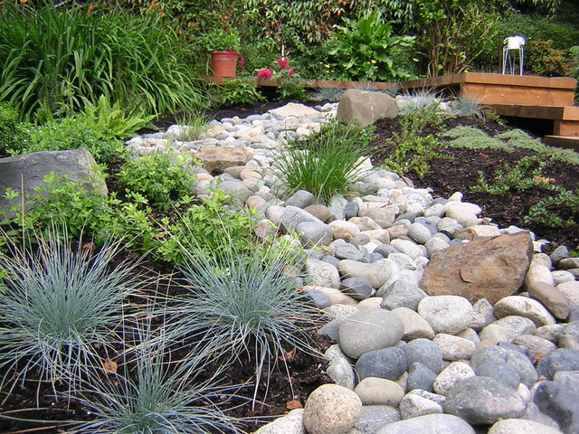 Give your garden design some textural bam with pebbles, granite ...