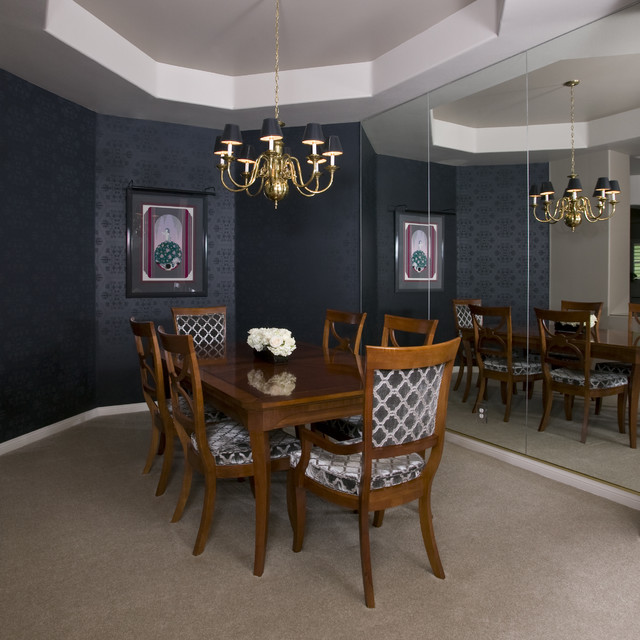 Art Deco Dining Room - Robert Naik Photography traditional-dining-room