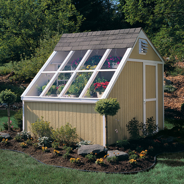 Greenhouse Shed - Traditional - Garage And Shed - other metro - by ...