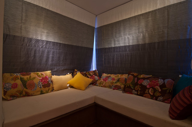 Home interiors of a house in Secunderabad, INDIA contemporary-bedroom