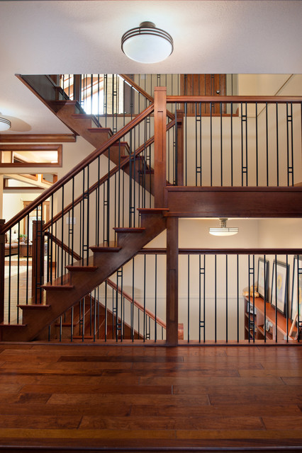 Cherry and Jatoba Stair - Craftsman - Staircase - other metro - by