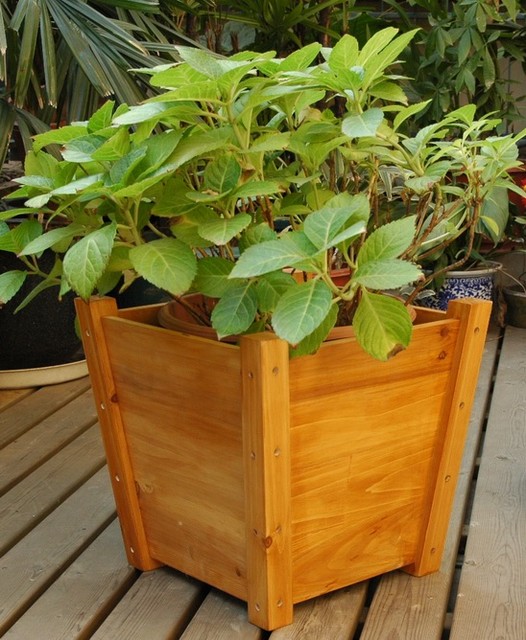 Garden Planter Boxes - Modern - Outdoor Pots And Planters - other 