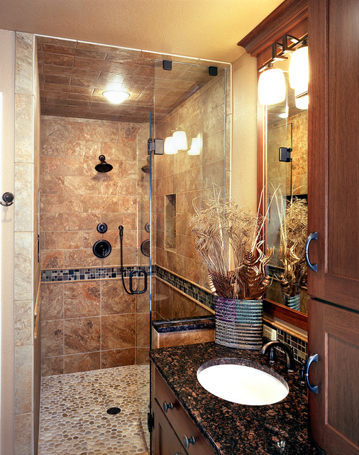 Rustic and Country Bathrooms - Rustic - Bathroom - denver - by Beckony