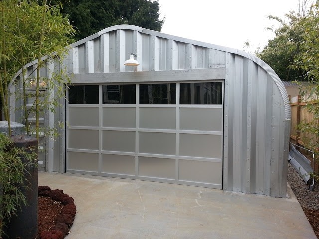 KAL Aluminum Garage Door contemporary-garage-and-shed