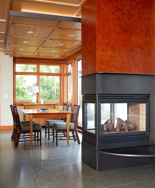 Dining Room Fireplace Ideas