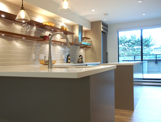 False Creek Renovation contemporary-kitchen