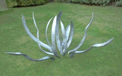 Metal Plant Sculptures