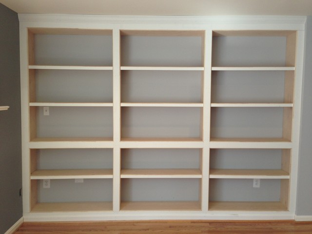 Built In Bookshelves On Wall