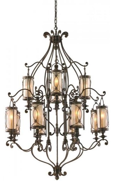 Corbett Lighting 67-012 St Moritz 12 Light Chandelier chandeliers