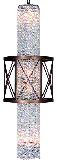 Cascade Chandelier (Wide) (L) eclectic-chandeliers