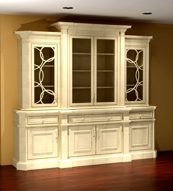 Furniture Breakfront Hutch