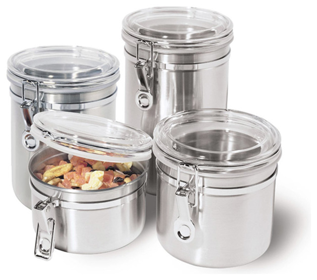 Stainless Steel Kitchen Storage Container - Kitchen Canisters And Jars