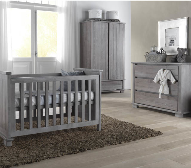 Kidsmill Malmo Grey Nursery Furniture Set