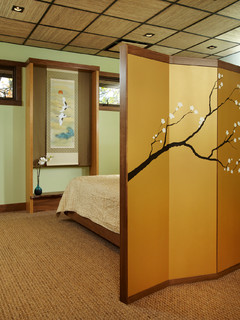 Ryokan (Japanese Guest House) Interior – asian – bedroom 