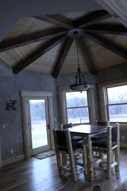 Warm Rich Rustic Home rustic-