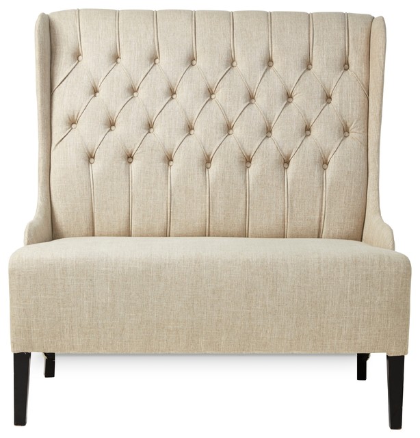 Tufted Bench Dining Benches other metro by Homesense
