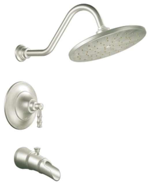 Moen TS8814BN Bamboo PosiTemp Single Handle Tub and Shower Faucet Trim