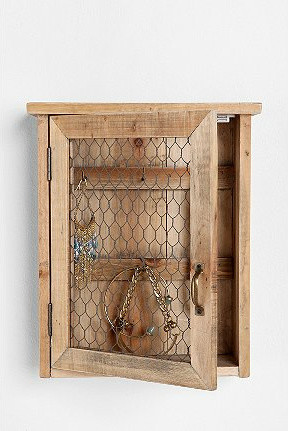 Wooden jewelry wooden jewelry rack display.