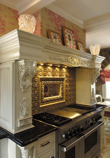 Pretty in Pink eclectic-kitchen