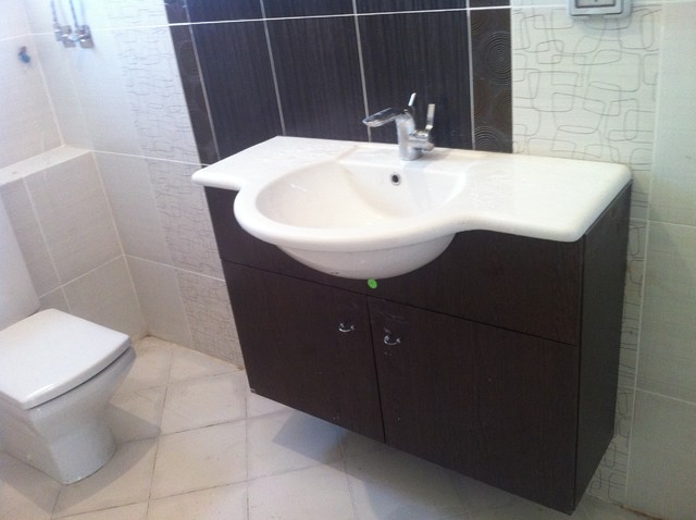 Villa in Madinaty - New Cairo contemporary bathroom