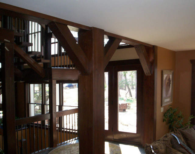 Custom Wood Beams traditional-