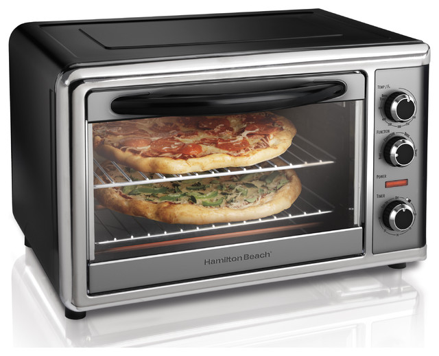 Hamilton Beach 31104 12-inch Pizza Countertop Toaster Oven ...