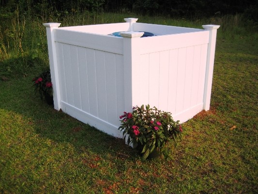 Outdoor Trash Can Storage