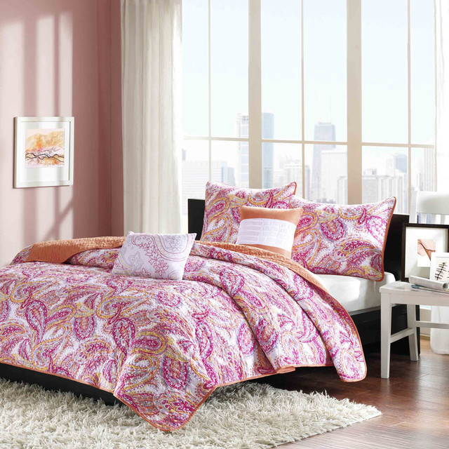 Intelligent Design Jamie 5-piece Coverlet Set - Contemporary - Quilts And Quilt Sets - by ...