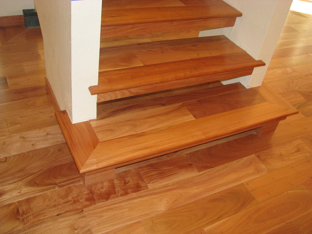 hardwood flooring stairs