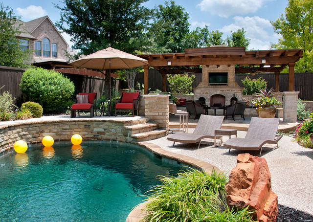 Plano, TX, Collin County Residential Project - Traditional - Pool ...
