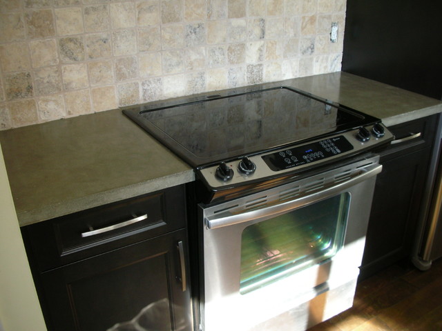 Hand Cast Concrete Countertops modern