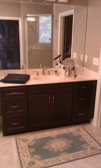 Angela Raines Designs traditional bathroom
