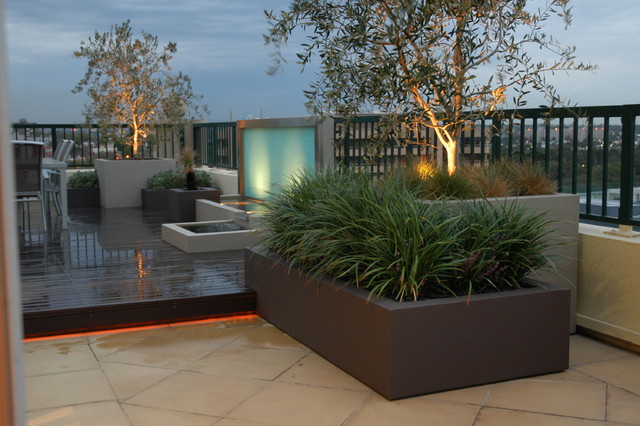 contemporary outdoor pots and planters