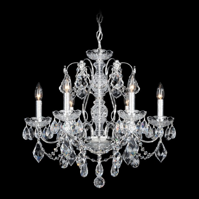 Crystal Schonbek Century Collection 21quot; Wide Crystal Chandelier 