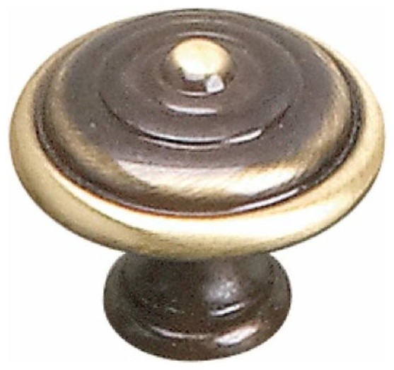 Richelieu Hardware Classic Brass Knob 35mm Satin Bronze Finish